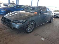 Salvage cars for sale from Copart Phoenix, AZ: 2022 Mercedes-Benz S 580 4matic
