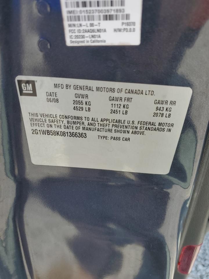 2008 Chevrolet Impala ls