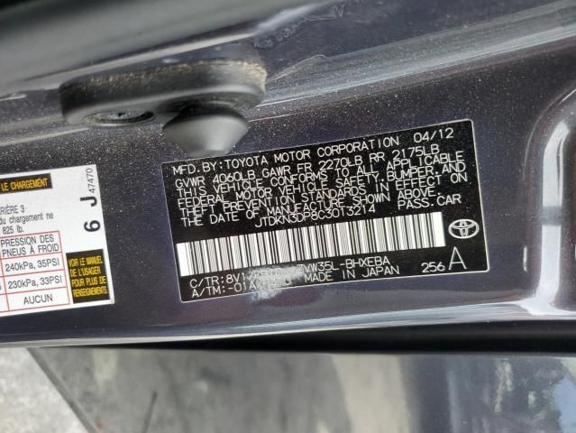 2012 Toyota Prius Plug-in