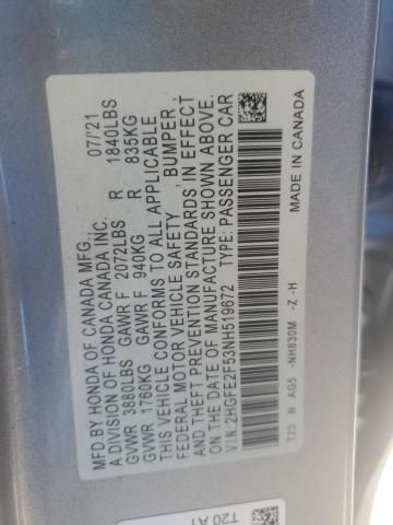 2022 Honda Civic Sport