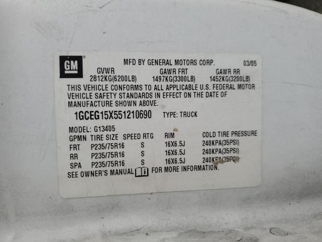 2005 Chev Rolet Express G1500