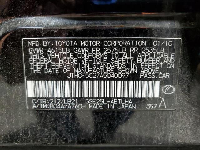 2010 Lexus IS 250