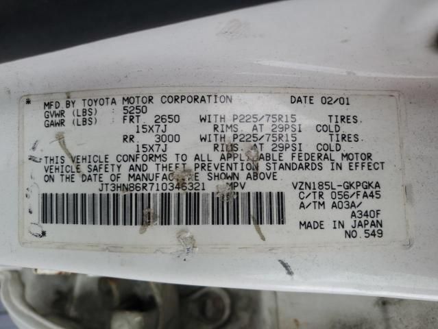 2001 Toyota 4runner SR5