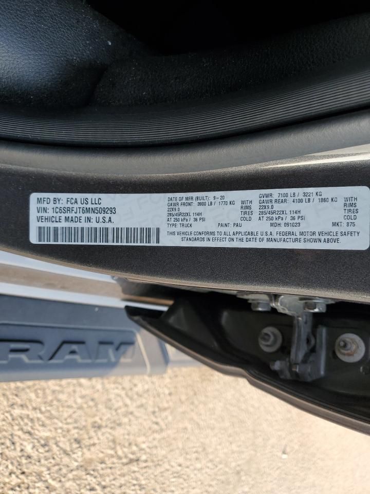 2021 Dodge 1500 Laramie