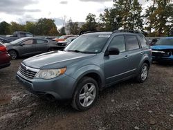 Subaru salvage cars for sale: 2010 Subaru Forester 2.5X Premium