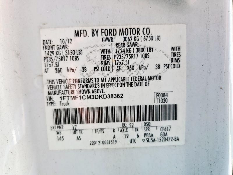 2013 Ford F150