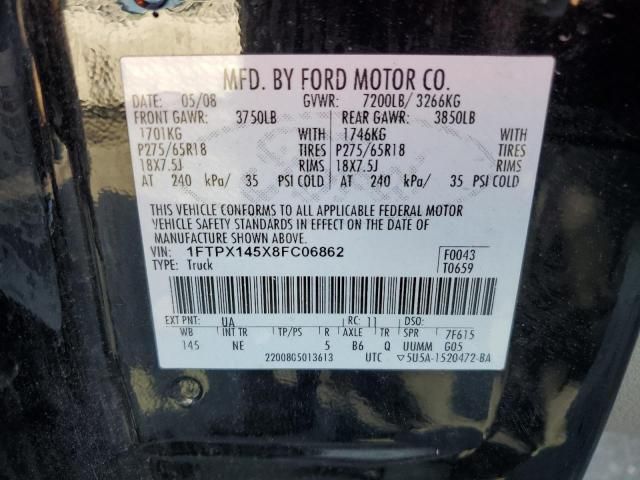 2008 Ford F150