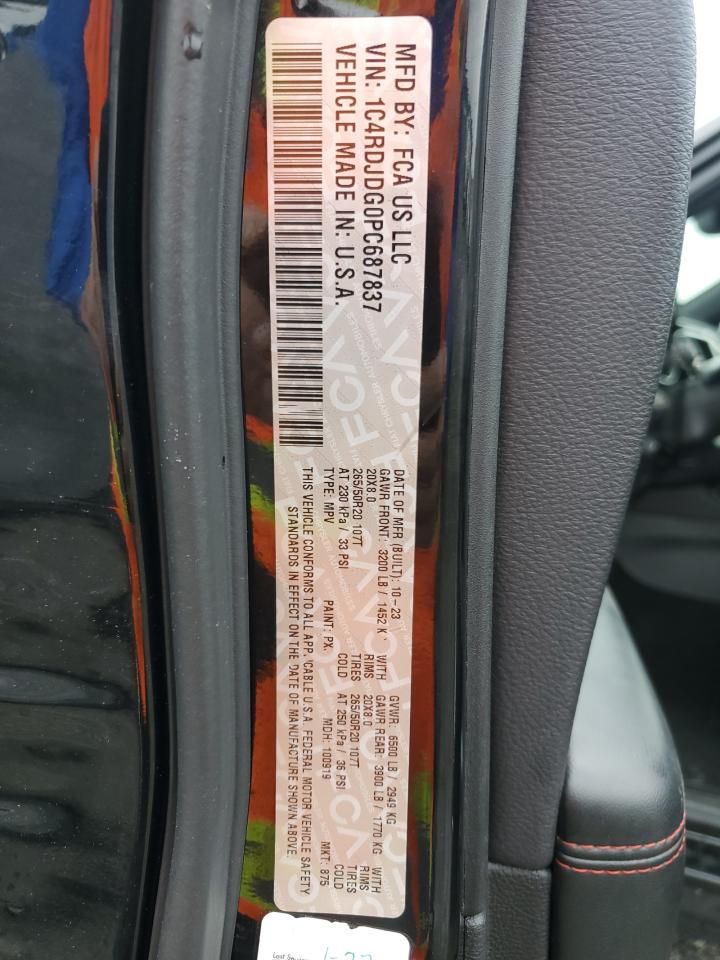 2023 Dodge Durango gt