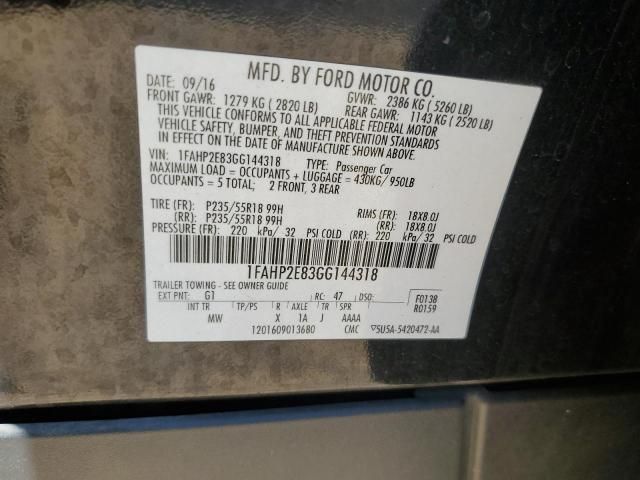 2016 Ford Taurus SEL