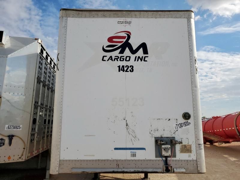 2016 Wabash Dvcvhpc DRY Van Trailer
