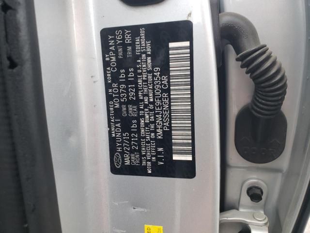 2015 Hyundai Genesis 3.8L