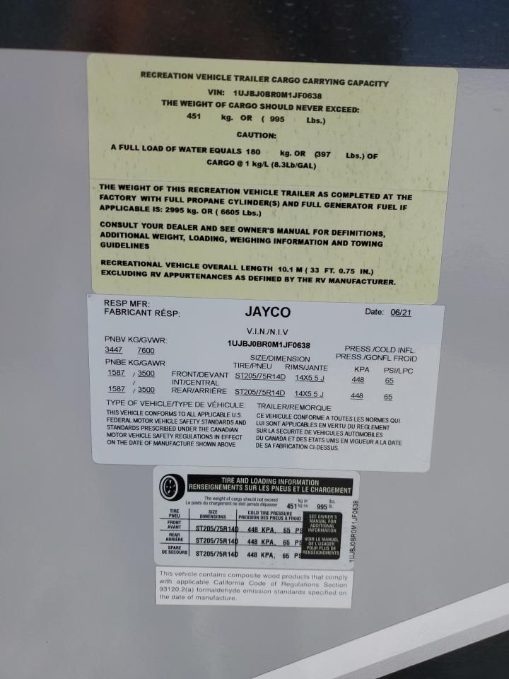 2021 Jayco Jay Feathe