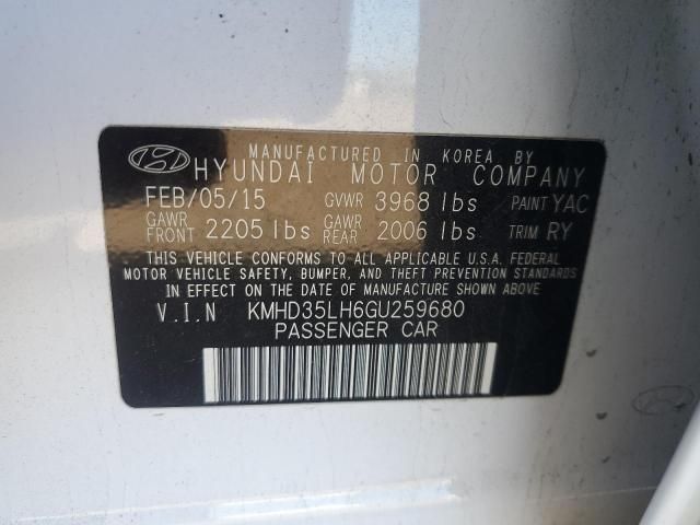 2016 Hyundai Elantra gt