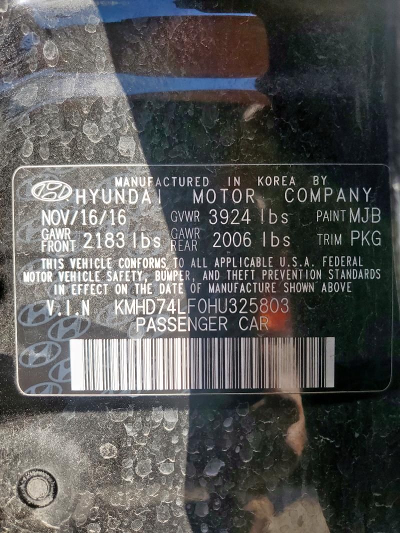 2017 Hyundai Elantra SE