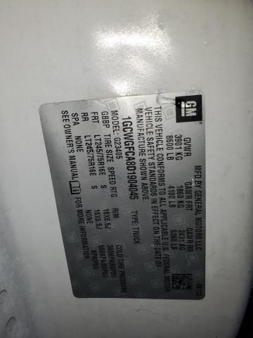 2013 Chevrolet Express G2500