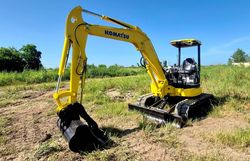 Vehiculos salvage en venta de Copart Houston, TX: 2015 Komatsu 2015 Koma PC55MR-Excavators Mini Excavator