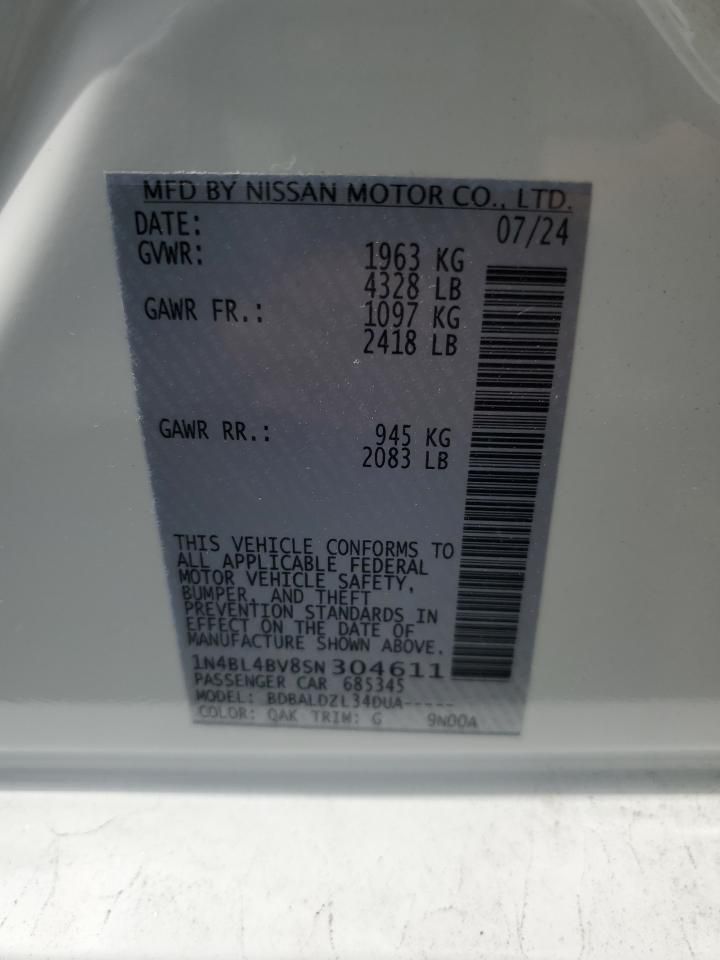 2025 Nissan Altima s