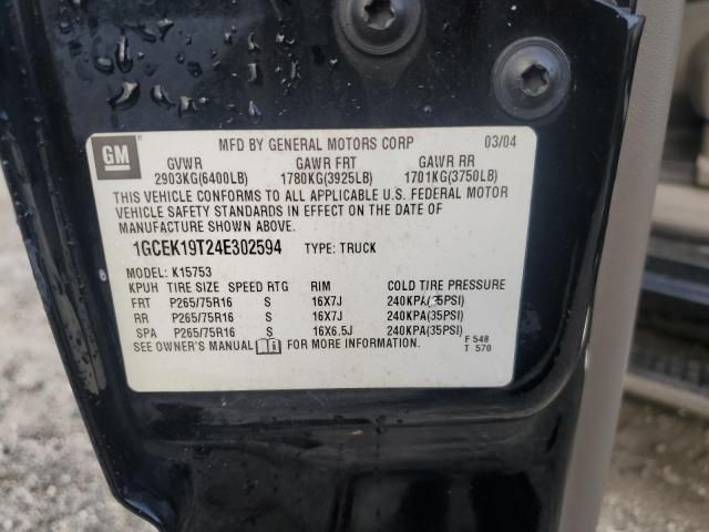 2004 Chevrolet Silverado K1500