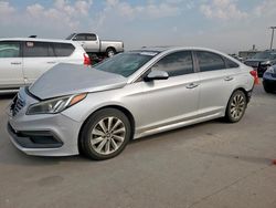 Hyundai salvage cars for sale: 2017 Hyundai Sonata Sport