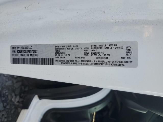 2023 Dodge RAM Promaster Cargo Van
