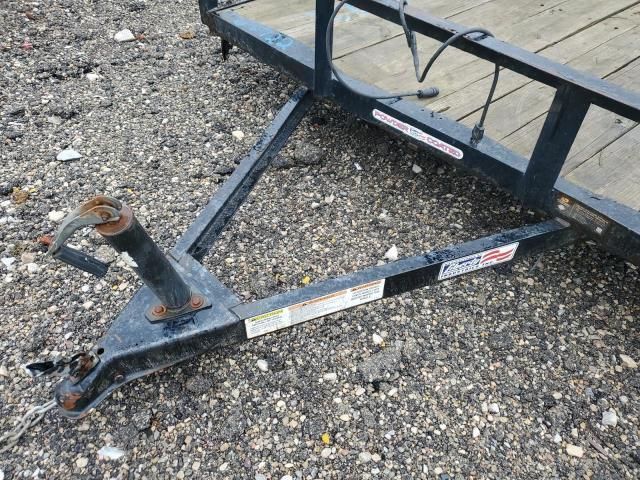 2016 Liberty LU3K78X12A Equipment Trailer