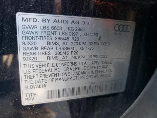 2017 Audi Q7 Premium Plus