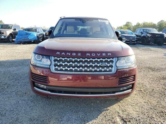 2017 Land Rover Range Rover Supercharged
