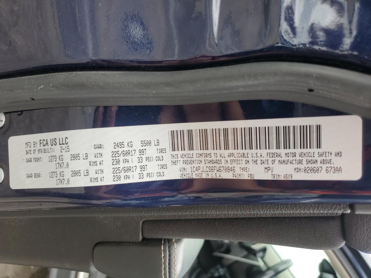 2015 Jeep Cherokee Latitude