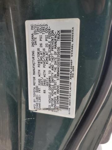 2002 Toyota Tundra Access Cab SR5