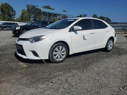 2015 Toyota Corolla L en venta en Spartanburg, SC