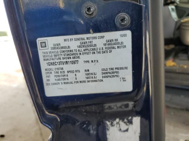 2001 Chevrolet Tahoe C1500