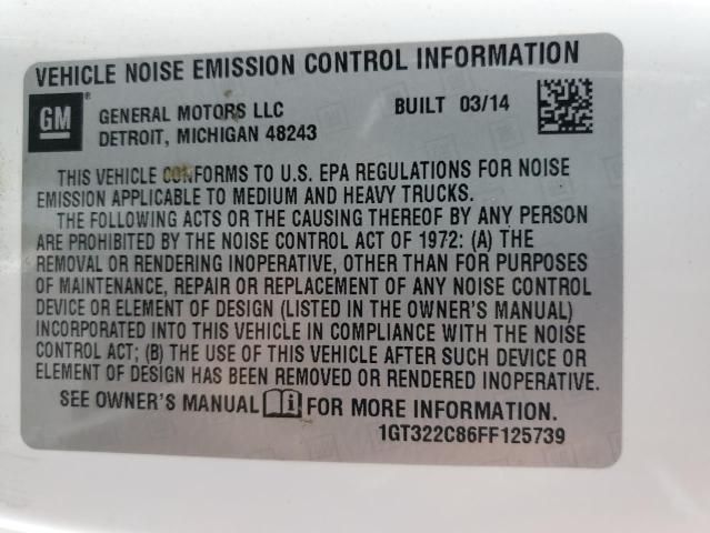 2015 GMC Sierra K3500 SLE