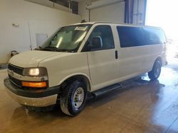 Salvage trucks for sale at San Antonio, TX auction: 2021 Chevrolet Express G3500 LT