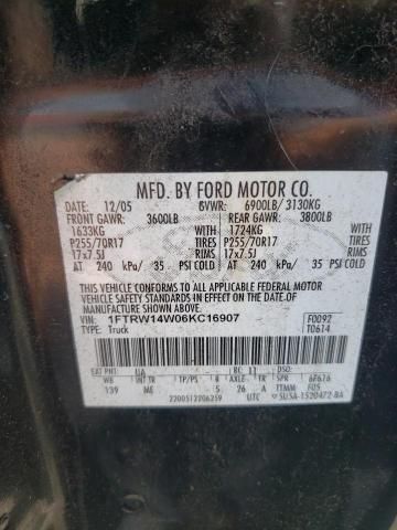2006 Ford F150 Supercrew