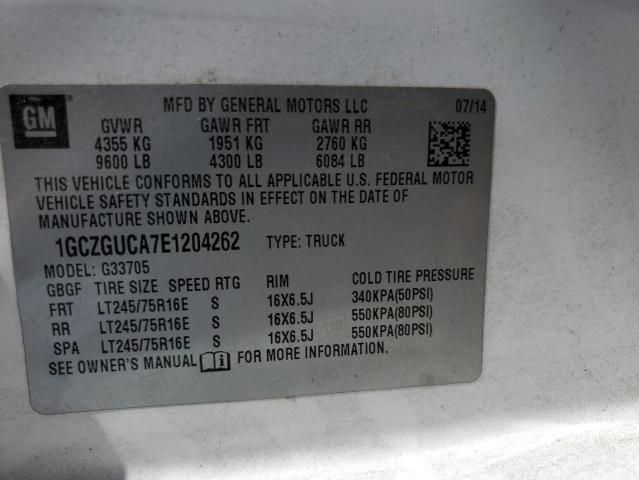 2014 Chevrolet Express G3500