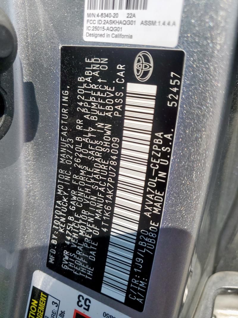 2023 Toyota Camry XSE