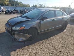 Salvage cars for sale from Copart Bowmanville, ON: 2006 Honda Civic DX VP