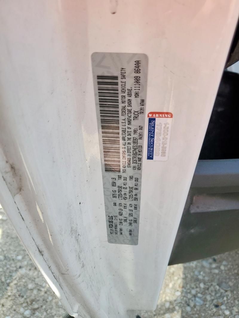 2017 Dodge RAM Promaster 1500 1500 High