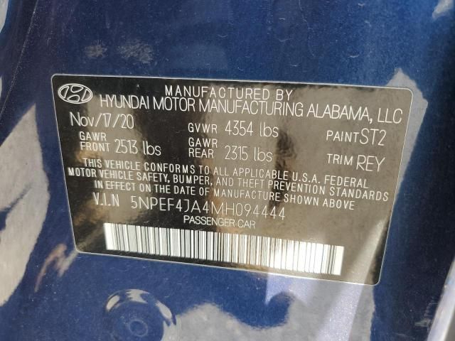 2021 Hyundai Sonata sel