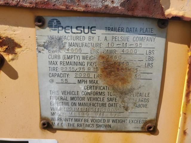 1995 Pelsue 1995 T. A. Pelsue Metro VII A/C Manhole Support TR