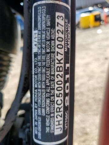2011 Honda VT750 C