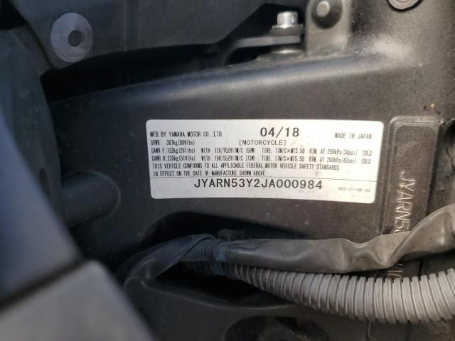 2018 Yamaha MT09 C