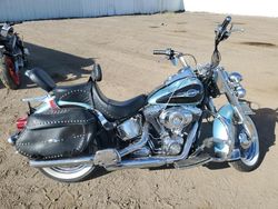 Salvage motorcycles for sale at Brighton, CO auction: 2007 Harley-Davidson Flstc