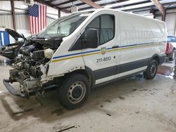 Salvage trucks for sale at West Mifflin, PA auction: 2018 Ford Transit T-150