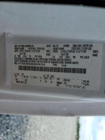 2013 Ford Econoline E150 Van