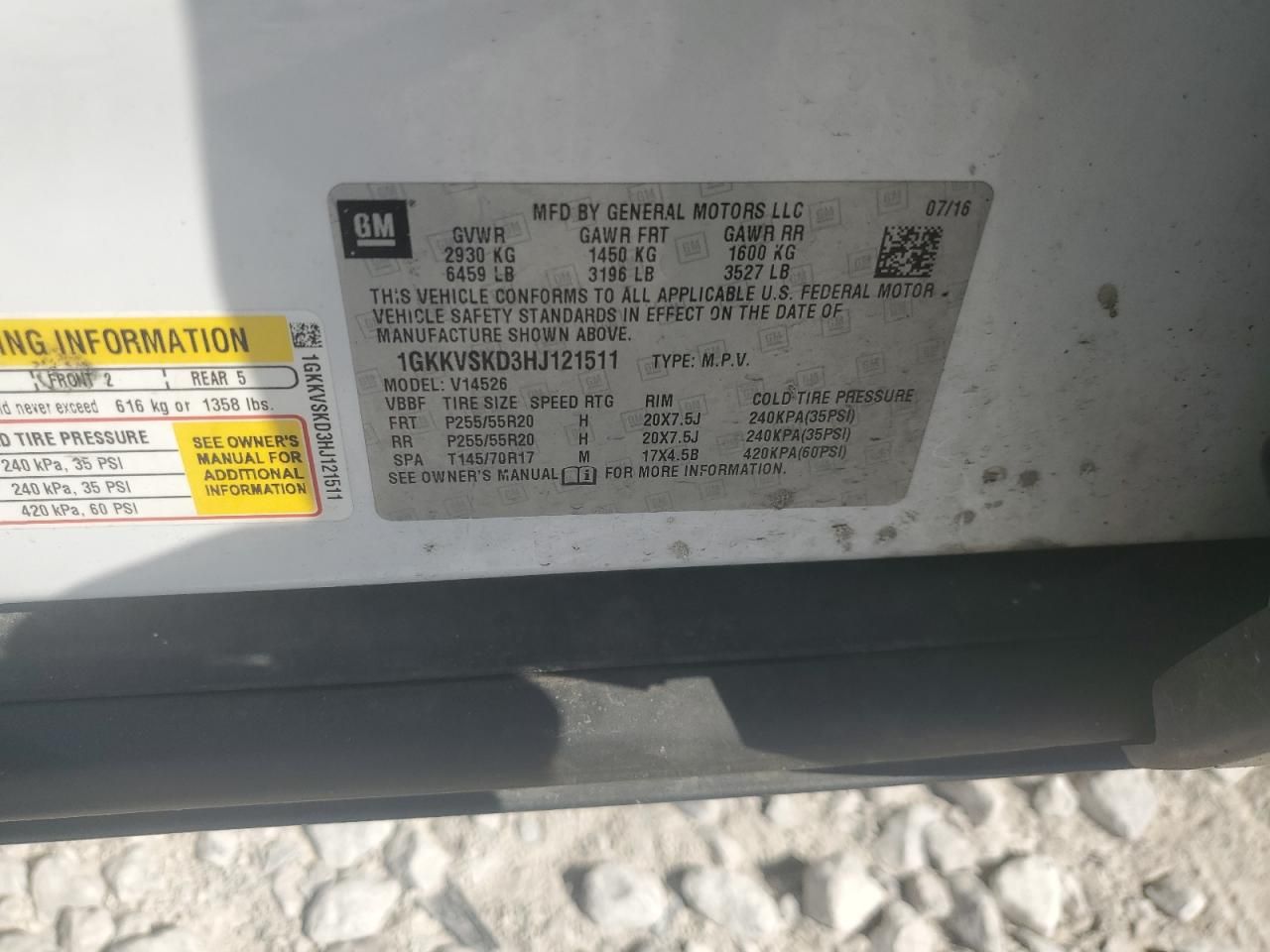 2017 GMC Acadia Limited Slt-2