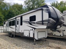 Salvage trucks for sale at West Warren, MA auction: 2021 Keystone 2021 Keys Avalanche-RV