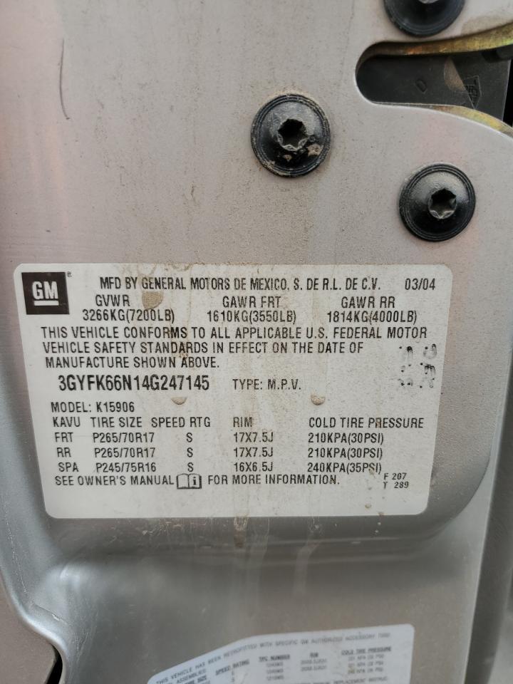 2004 Cadillac Escalade esv