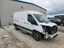 Salvage trucks for sale at Franklin, WI auction: 2018 Ford Transit T-250