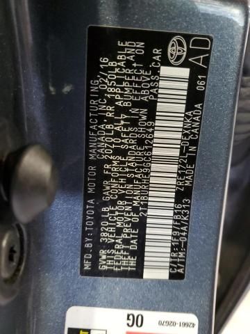 2016 Toyota Corolla l